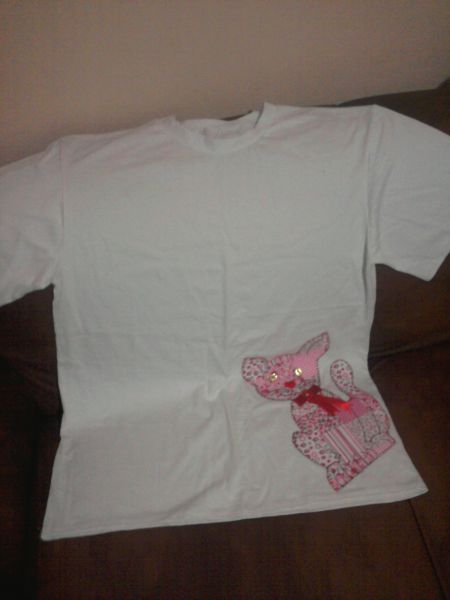 Blusa com Patch apliquée